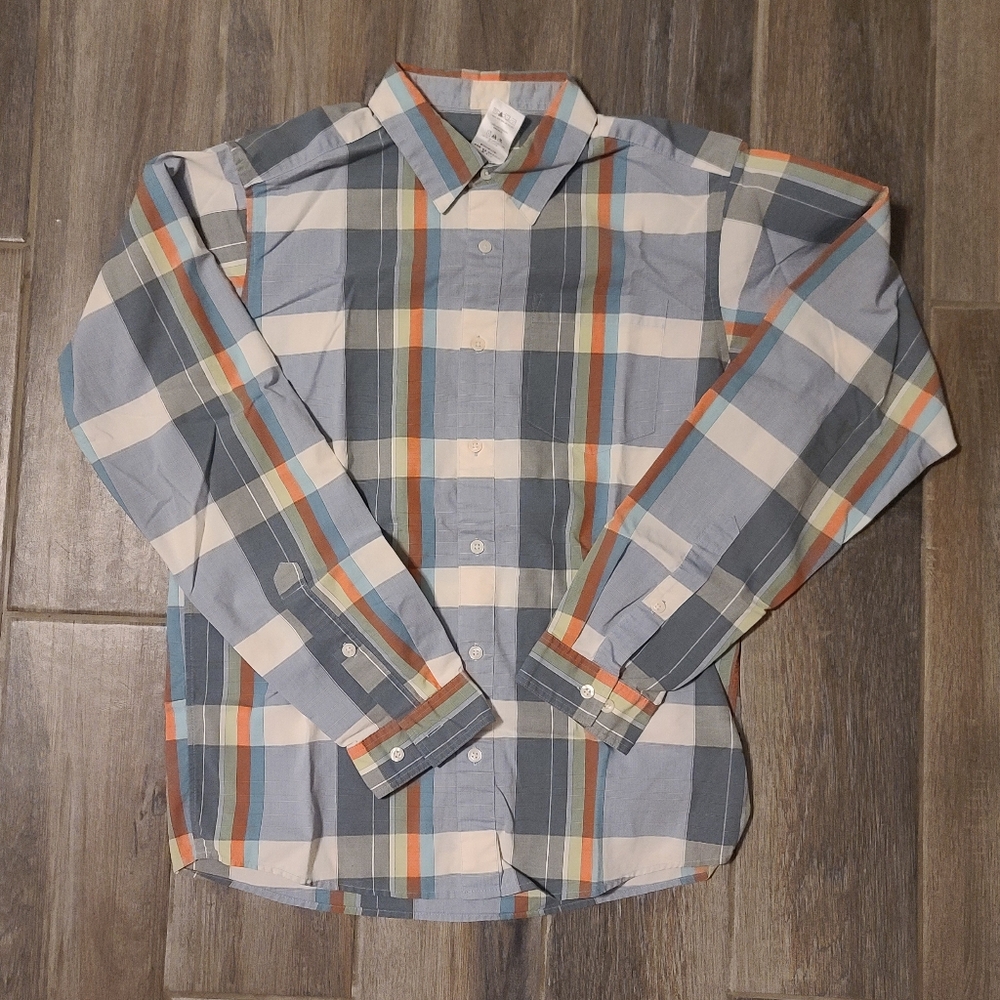 Patagonia Organic Cotton Long Sleeve Button Up Shirt